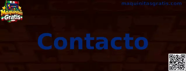 Página de contacto de Maquinitas Gratis