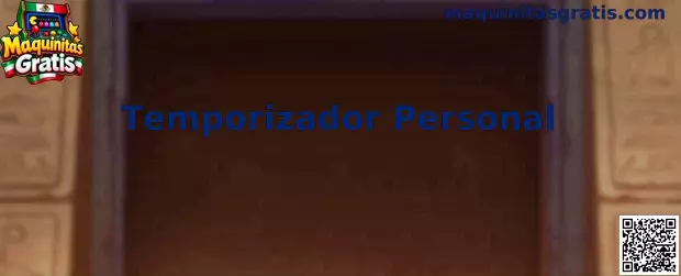 Temporizador Personal para organizar el tiempo de juego en Maquinitas Gratis