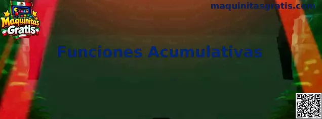 Ejemplo visual de una mecánica de Funciones Acumulativas en una maquinita de juego