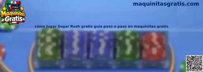 Imagen introductoria de la guía para aprender a jugar Sugar Rush gratis en Maquinitas Gratis