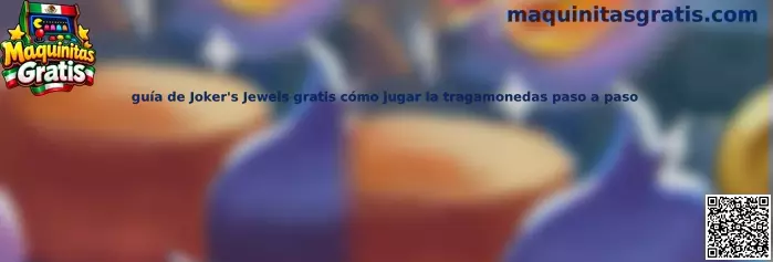 Imagen ilustrativa de Joker's Jewels para aprender a identificar sus carretes y símbolos en modo gratuito