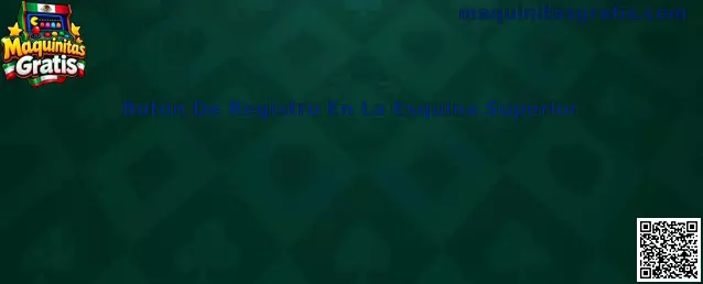 Botón De Registro En La Esquina Superior